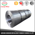 Hih qualidade China ferro silício cálcio cored fio para qualidade de aço